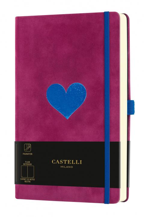 Βιβλίο CARNET VELLUTO GRAND FORMAT UNI HEART CASTELLI