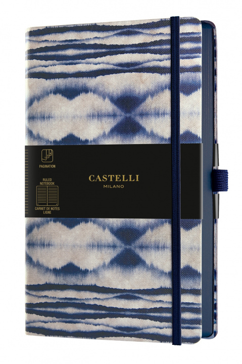 Kniha CARNET SHIBORI GRAND FORMAT LIGNE MIST CASTELLI