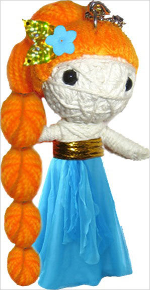Livro Voodoo Dolls Once Upon A Time - Raiponce 