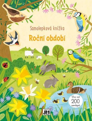 Kniha Samolepková knížka Roční období 
