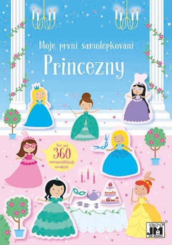 Könyv Moje první samolepkování Princezny 