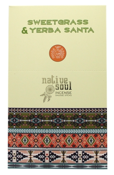 Kniha Encens Green Tree Native Soul Foin d'odeur & Yerba Santa - 15 grs 