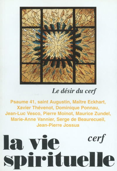 Libro Le DESIR DU CERF VS722 La Vie Spirituelle