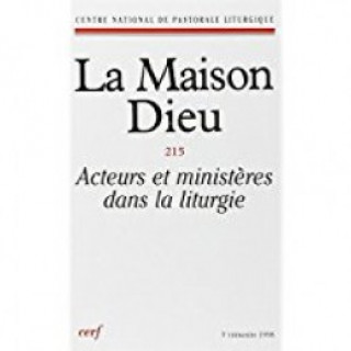 Book Maison-Dieu 215 - Acteurs ministères Collectif SNPLS