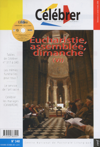 Knjiga EUCHARISTIE ASSEMBLEE 6 CEL340 Collectif SNPLS