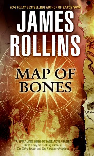 Libro Map of Bones ROLLINS
