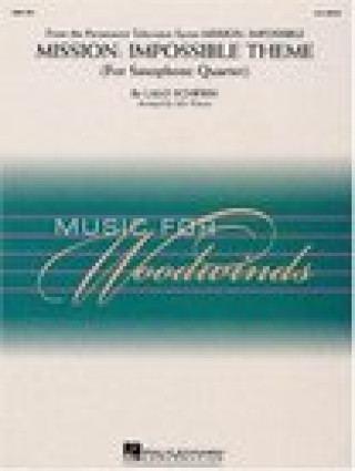 Buch MISSION IMPOSSIBLE - SAX QUARTET SAXOPHONE LALO SCHIFRIN