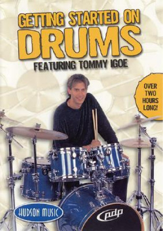 Kniha GETTING STARTED ON DRUMS  (DVD) (DVD) TOMMY IGOE