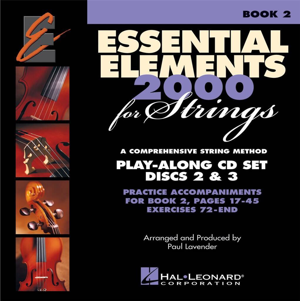 Knjiga ESSENTIAL ELEMENTS 2000 FOR STRINGS - BOOK 2  (2CD) 