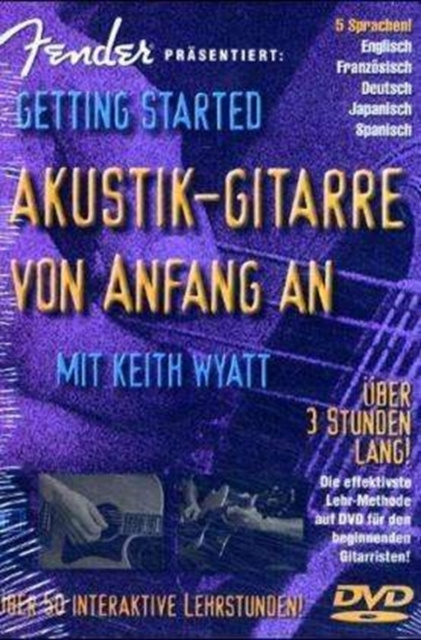 Kniha FENDER PRASENTIERT: AKUSTIK-GITARRE VON ANFANG AN  (DVD) KEITH WYATT