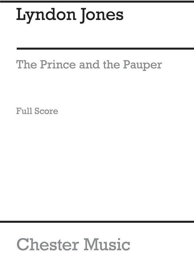 Knjiga THE PRINCE AND THE PAUPER SCORE 