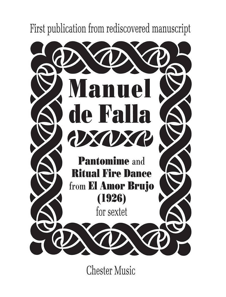 Libro MANUEL DE FALLA: PANTOMIME AND RITUAL FIRE DANCE (SCORE) DE FALLA
