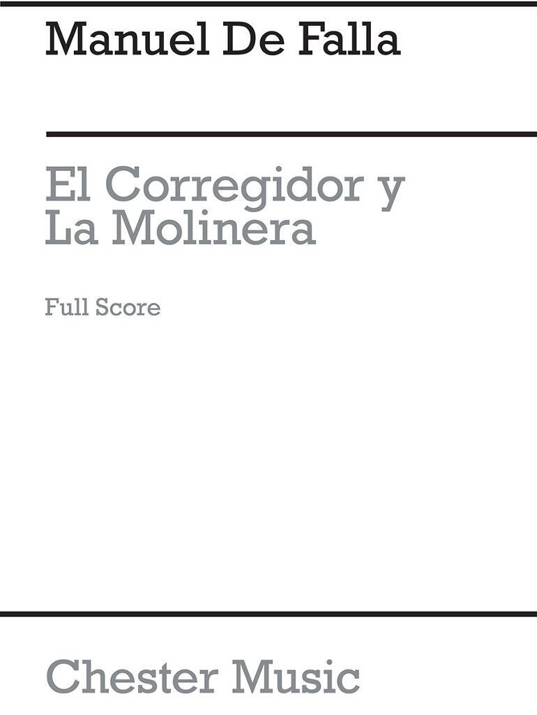 Kniha DE FALLA: EL CORREGIDOR Y LA MOLINERA (1916-17) DE FALLA