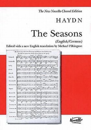 Kniha FRANZ JOSEPH HAYDN: THE SEASONS (NEW EDITION) CHANT HAYDN