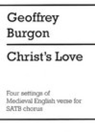 Knjiga GEOFFREY BURGON: CHRIST'S LOVE CHANT BURGON