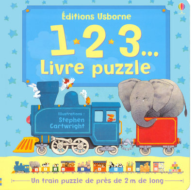 Kniha 1 2 3 Livre puzzle Felicity Brooks