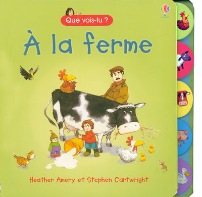 Knjiga A LA FERME Heather Amery