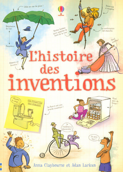 Kniha L'HISTOIRE DES INVENTIONS Anna Claybourne