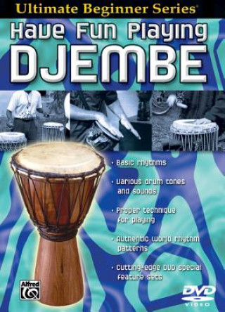 Książka ULTIMATE BEGINNER: HAVE FUN PLAYING DJEMBE DVD 