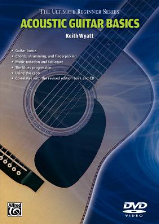 Kniha ULTIMATE BEGINNER: ACOUSTIC GUITAR BASICS (STEP ONE AND TWO) (DVD) DVD WYATT