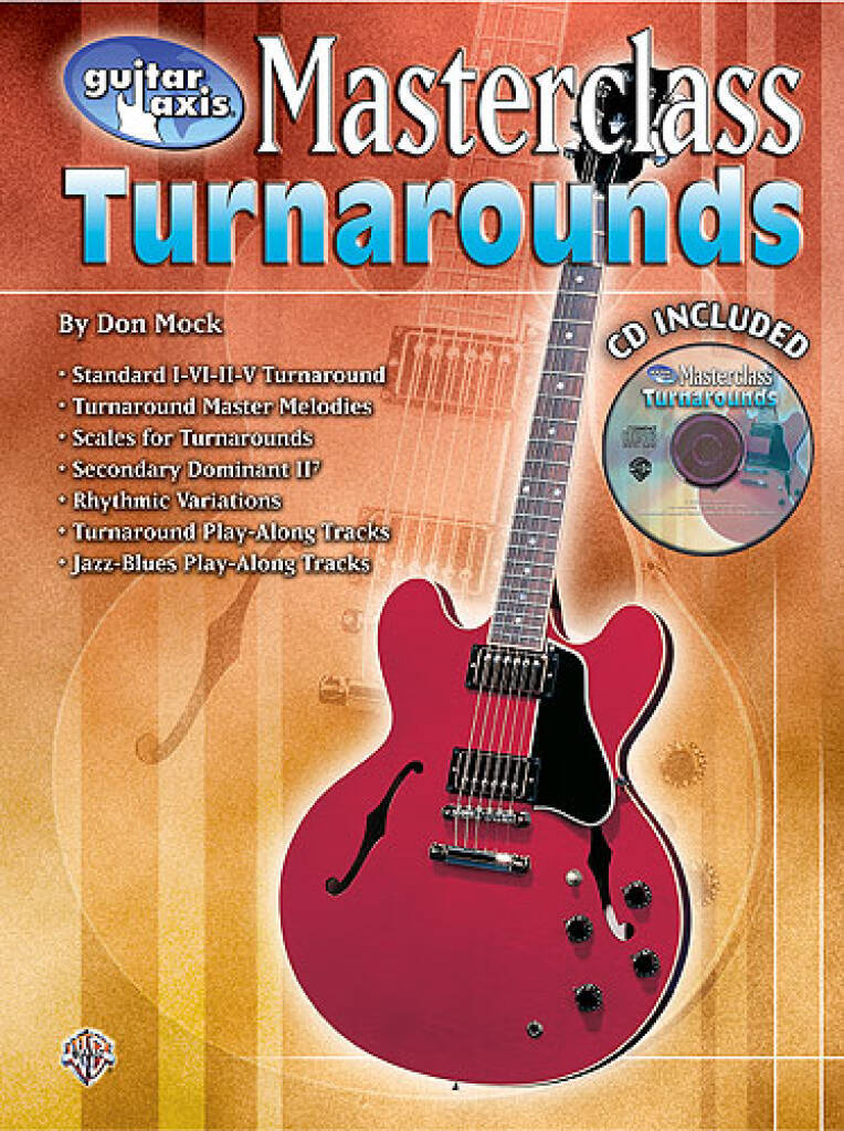 Buch GUITAR AXIS MASTERCLASS: TURNAROUNDS GUITARE+CD MOCK
