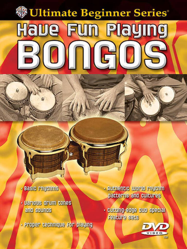 Knjiga ULTIMATE BEGINNER: HAVE FUN PLAYING BONGOS DVD 