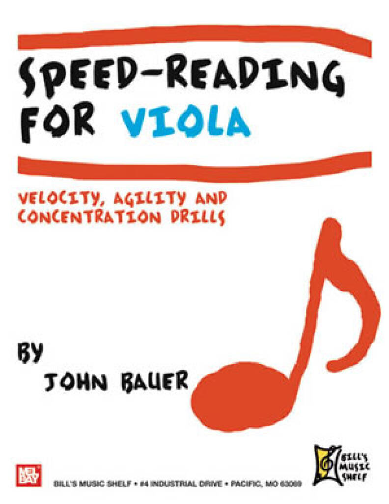 Knjiga SPEED READING FOR VIOLA BAUER