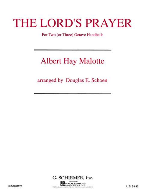 Libro LORD'S PRAYER FOR TWO OR THREE OCTAVE HANDBELLS ALBERT H. MALOTTE