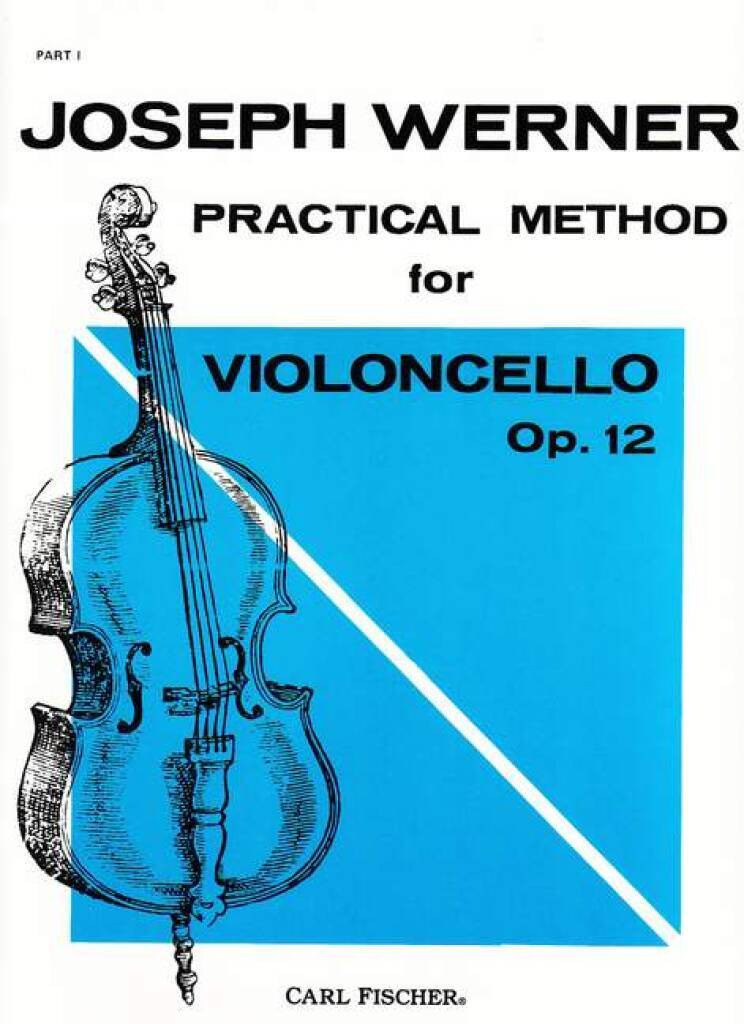 Knjiga PRACTICAL METHOD FOR VIOLINCELLO VIOLONCELLE JOSEPH WERNER
