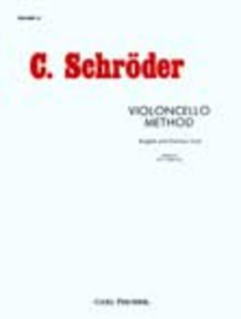 Knjiga VIOLONCELLO METHOD VIOLONCELLE W. F. AMBROSIO