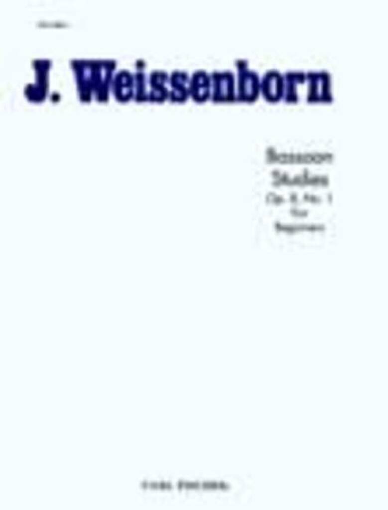 Knjiga BASSON STUDIES BASSON JULIUS WEISSENBORN