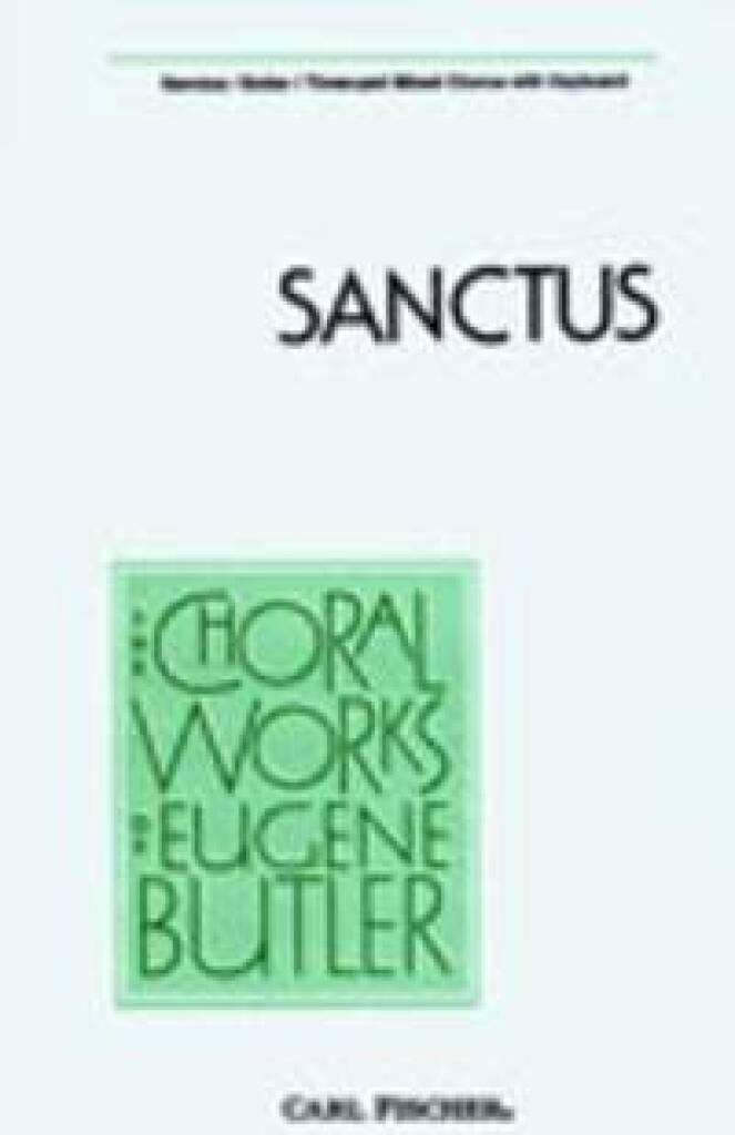 Knjiga SANCTUS CHANT EUGENE BUTLER