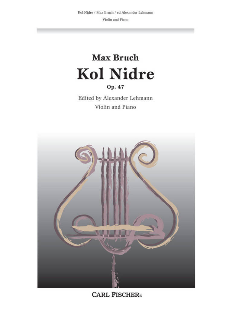 Knjiga KOL NIDREI OP.47 VIOLON MAX BRUCH