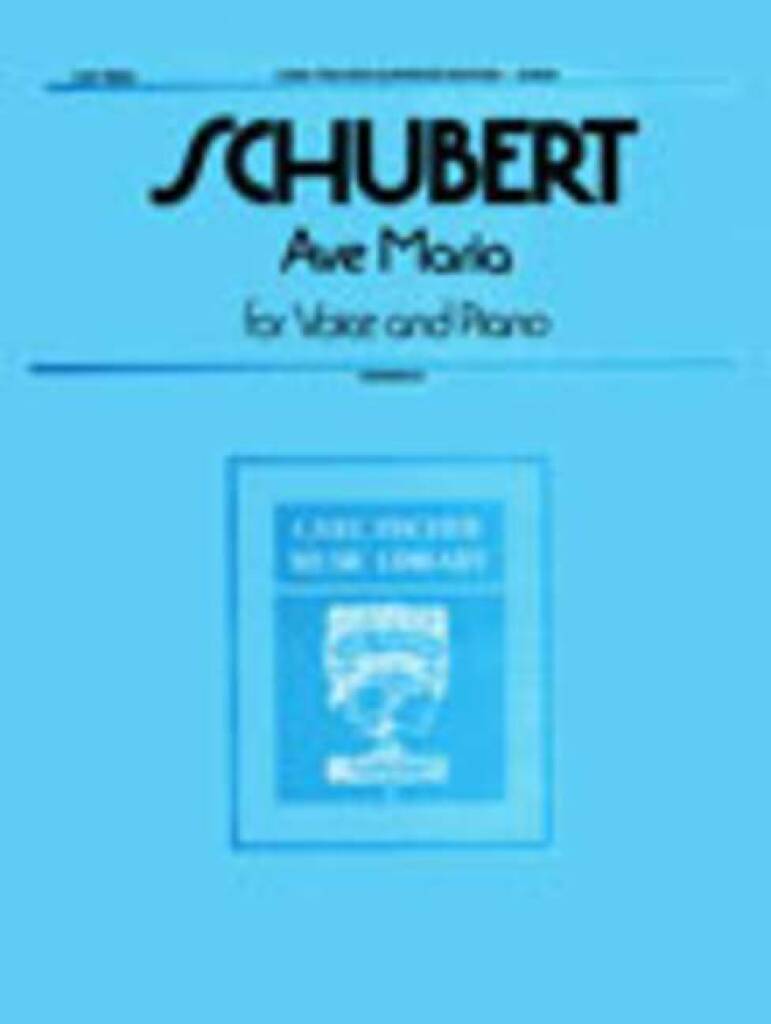 Knjiga AVE MARIA CHANT FRANZ SCHUBERT