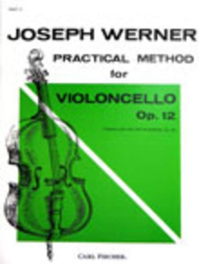 Knjiga PRACTICAL METHOD FOR VIOLONCELLO VIOLONCELLE JOSEPH WERNER