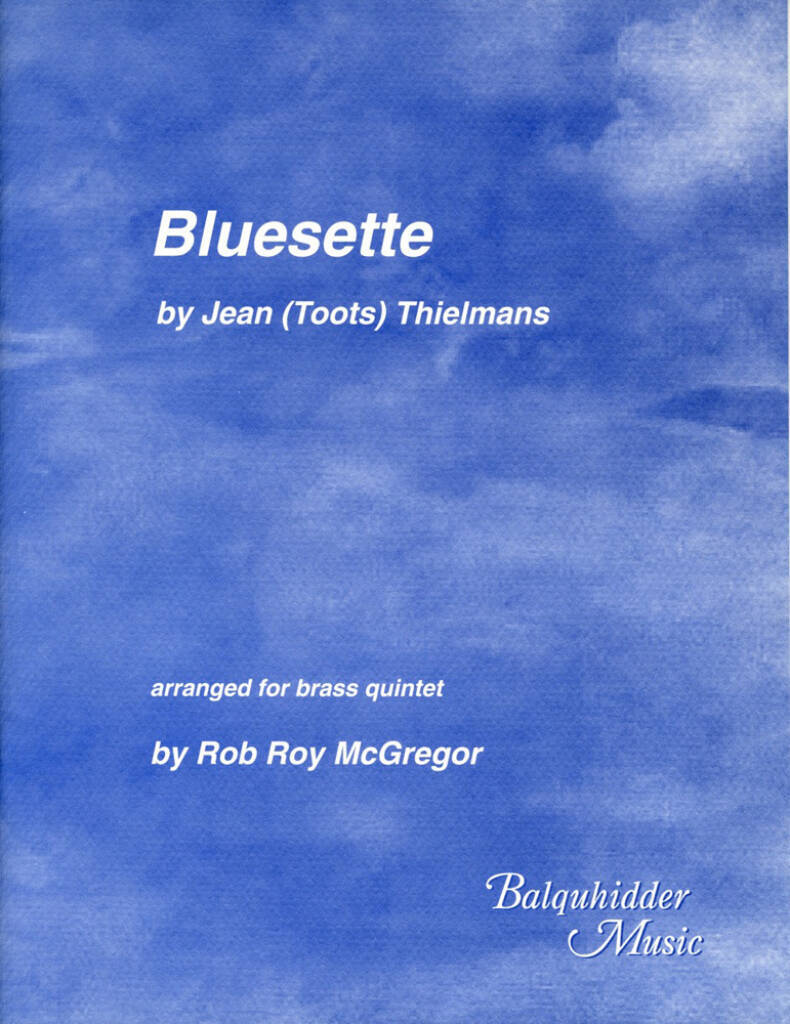 Buch BLUESETTE MUSIQUE D'ENSEMBLE ROB ROY MCGREGOR