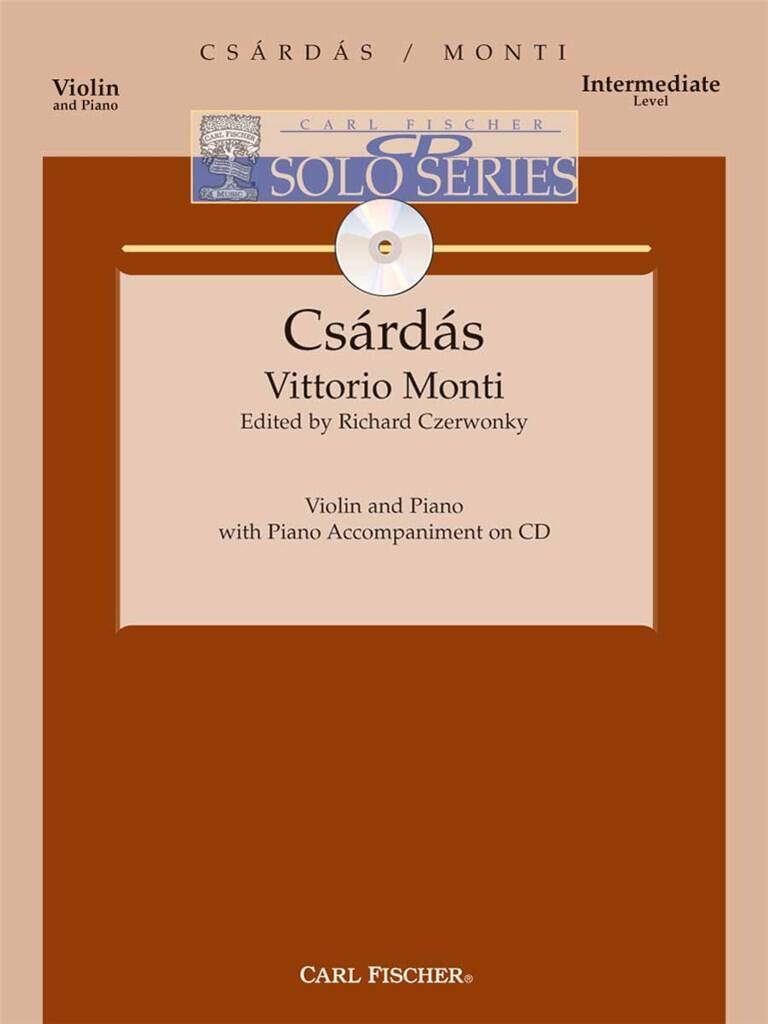 Book CZARDAS  +CD VITTORIO MONTI