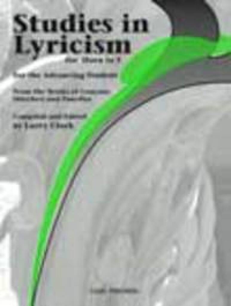 Libro STUDIES IN LYRICISM COR LARRY CLARK