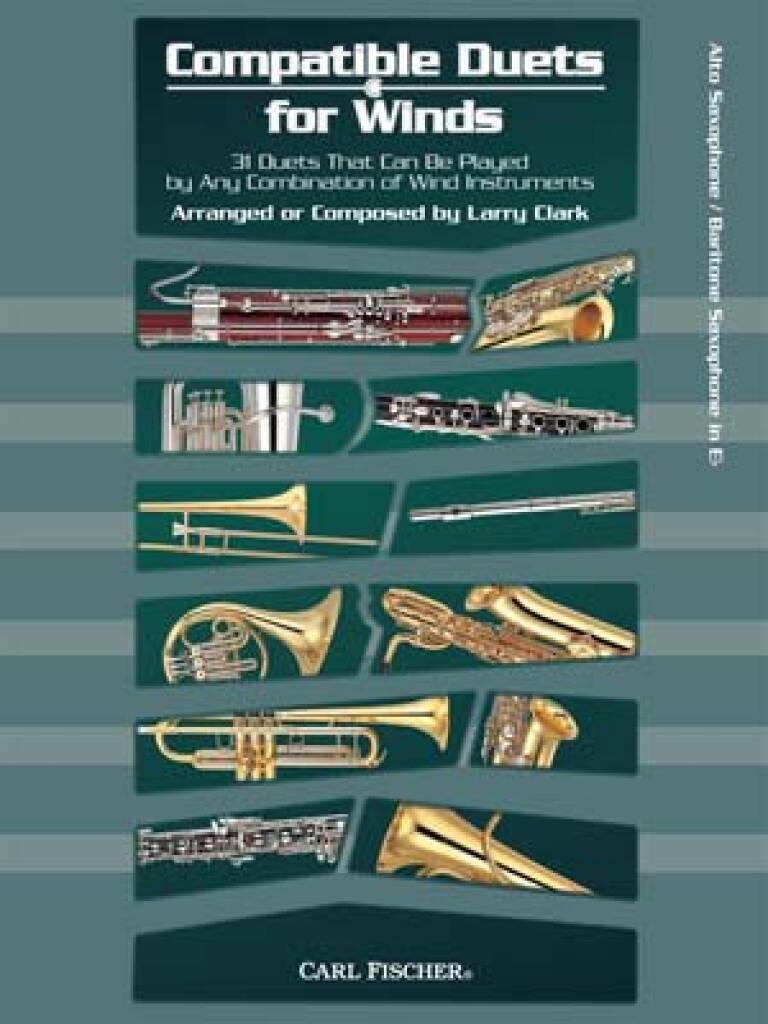 Knjiga COMPATIBLE DUETS FOR WINDS LARRY CLARK