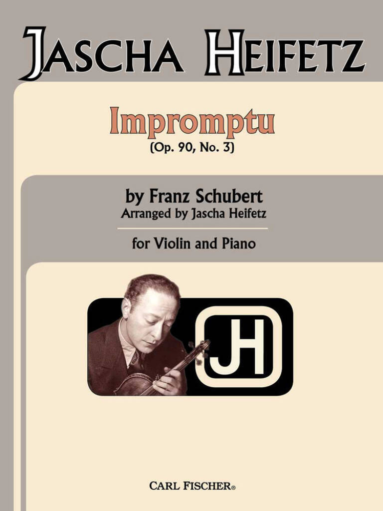Buch IMPROMPTU VIOLON FRANZ SCHUBERT