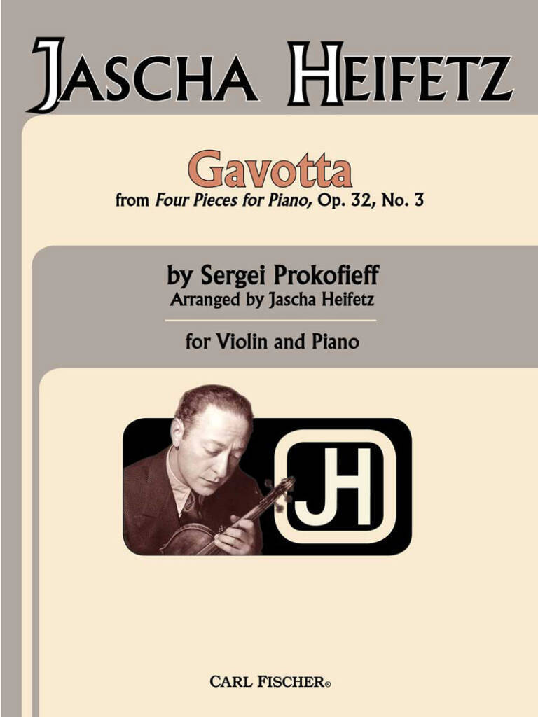 Knjiga GAVOTTA VIOLON SERGEI PROKOFIEV