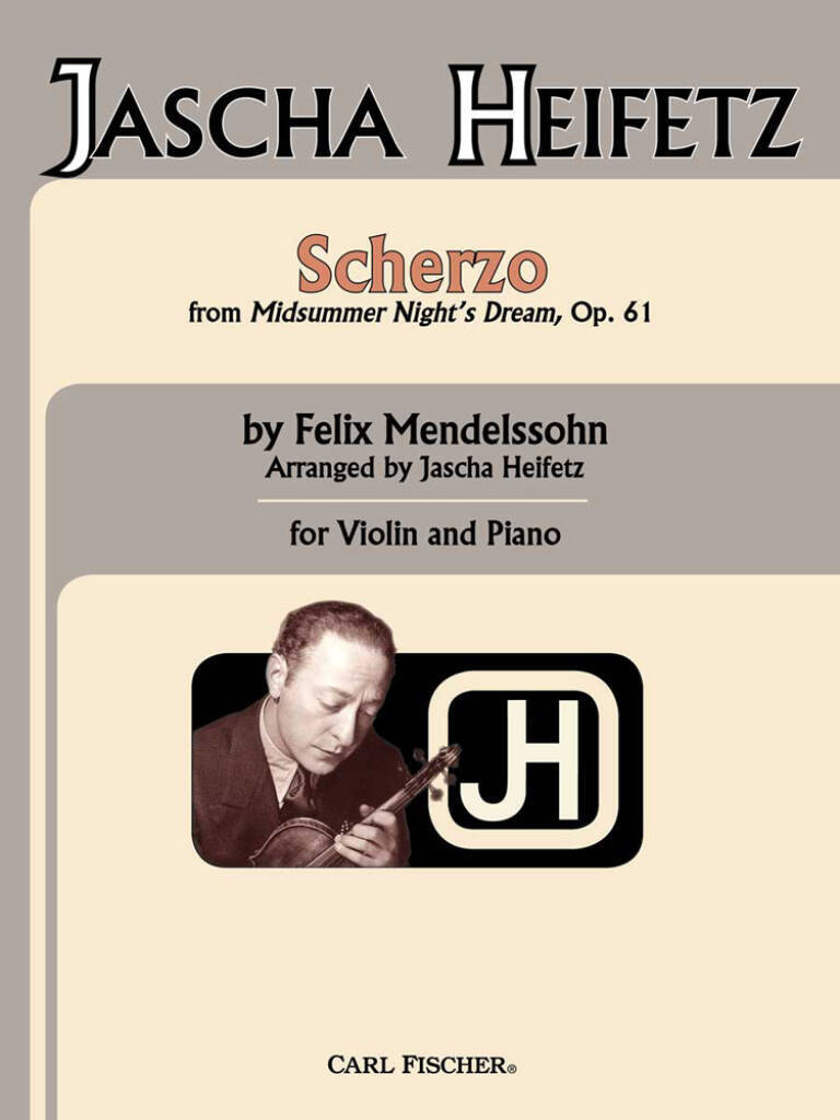 Książka SCHERZO VIOLON ARNOLD MENDELSSOHN