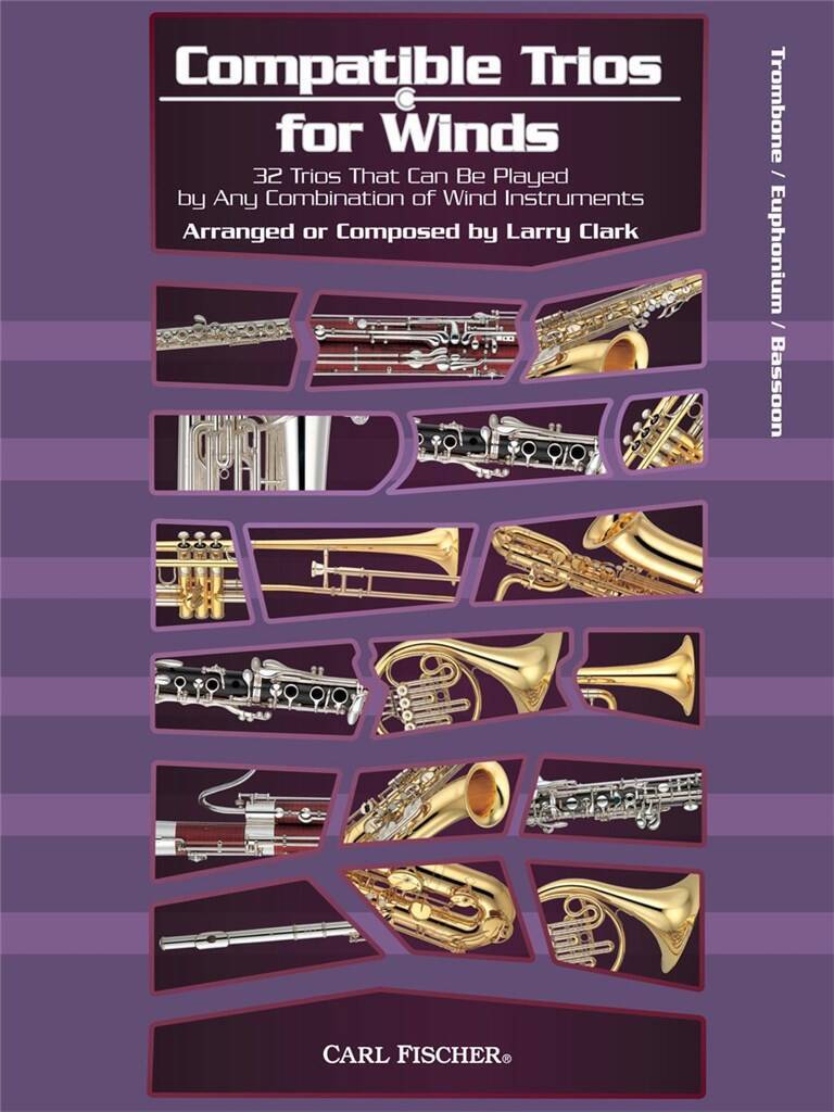 Knjiga COMPATIBLE TRIOS FOR WINDS LARRY CLARK