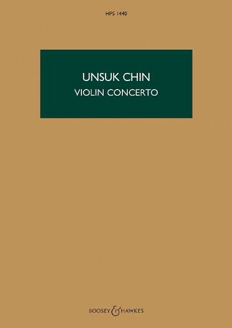 Tiskani izdelki VIOLIN CONCERTO UNSUK CHIN