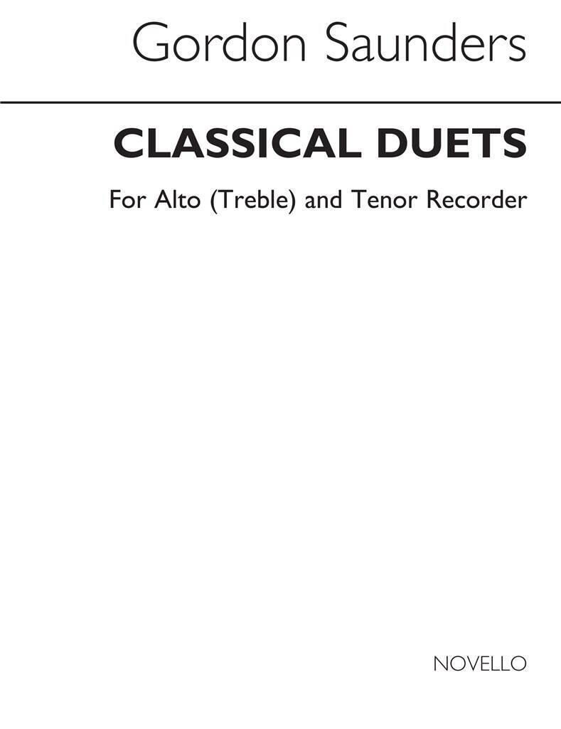 Boek GORDON SAUNDERS: CLASSICAL DUETS SAUNDERS