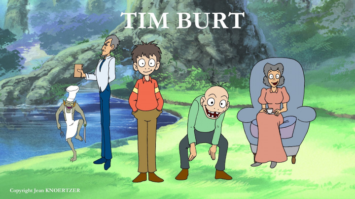 Knjiga TIM BURT Knoertzer
