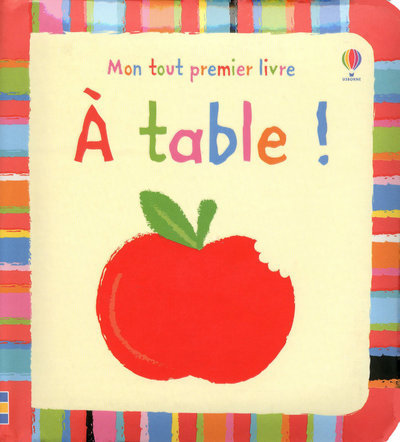 Knjiga A TABLE - MON TOUT PREMIER LIVRE 
