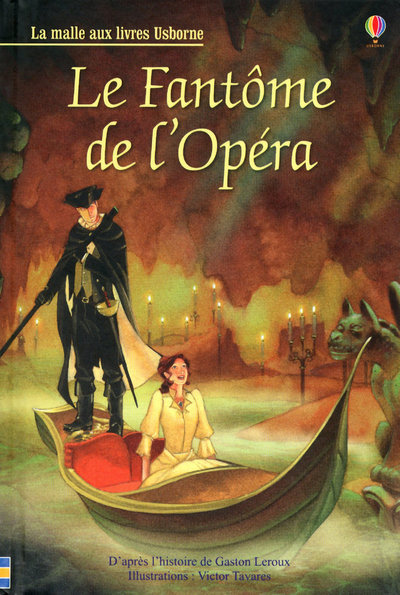 Carte Le fantôme de l'Opéra - La malle aux livres Gaston Leroux