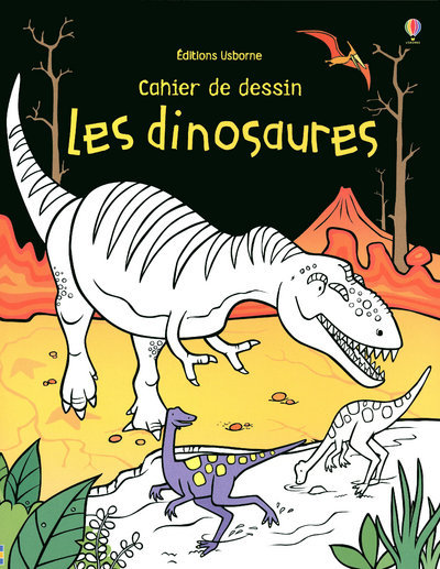 Kniha Les dinosaures - Cahier de dessin Simon Tughope