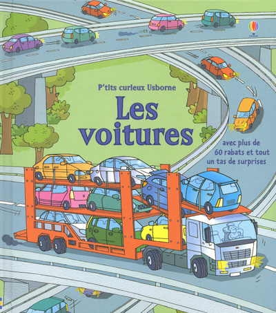 Knjiga LES VOITURES - P'TITS CURIEUX USBORNE Rob Lloyd Jones